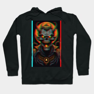 3D Halloween Demon Hoodie